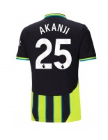 Manchester City Manuel Akanji #25 Venkovní Dres 2024-25 Krátký Rukáv